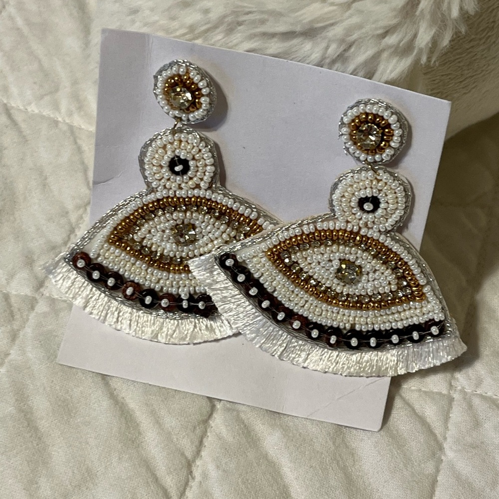 Handcrafted Beaded Earrings